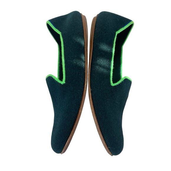 Rothy's Merino Wool Loafer in Winter Green Women’s Size w6 - Picture 5 of 12